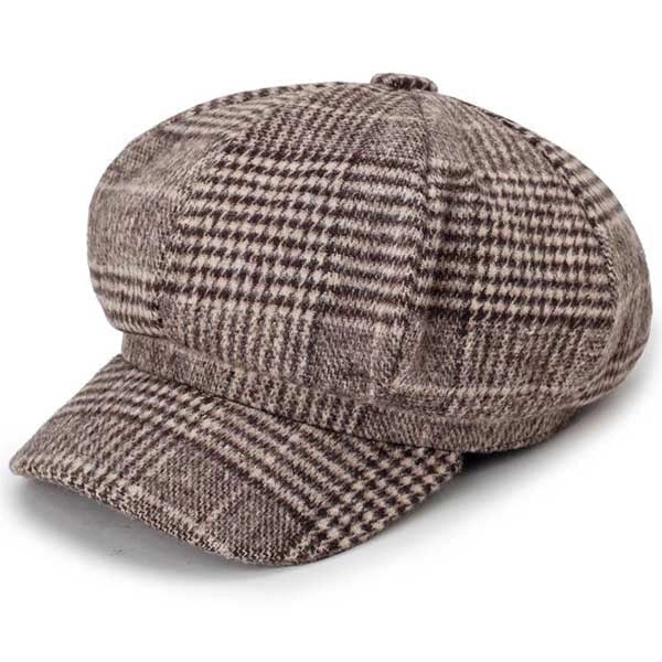 Casquette Gavroche à Pied-de-Poule - Donehound 1
