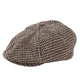 Casquette Gavroche à Pied-de-Poule - Marronier