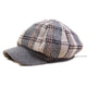Casquette Gavroche en Coton à Carreaux - Chesapeake