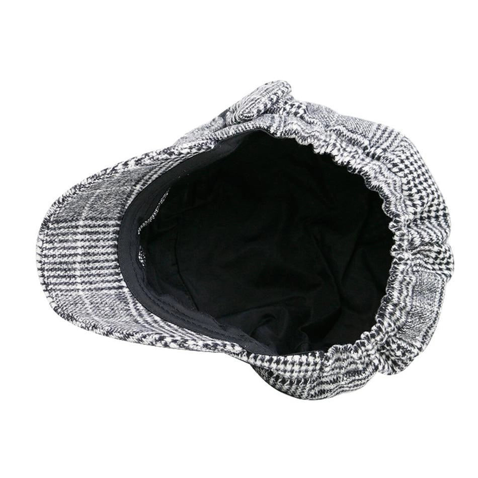 Casquette Gavroche en Coton à Carreaux - Glencheck 4