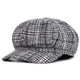 Casquette Gavroche en Coton à Carreaux - Lothian