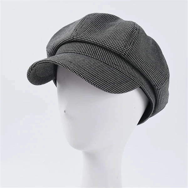 Casquette Gavroche en Coton à Carreaux - Nampa 2