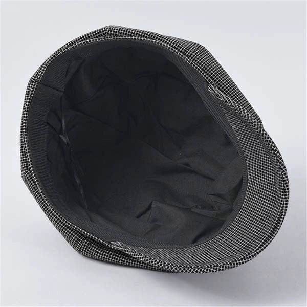 Casquette Gavroche en Coton à Carreaux - Nampa 3