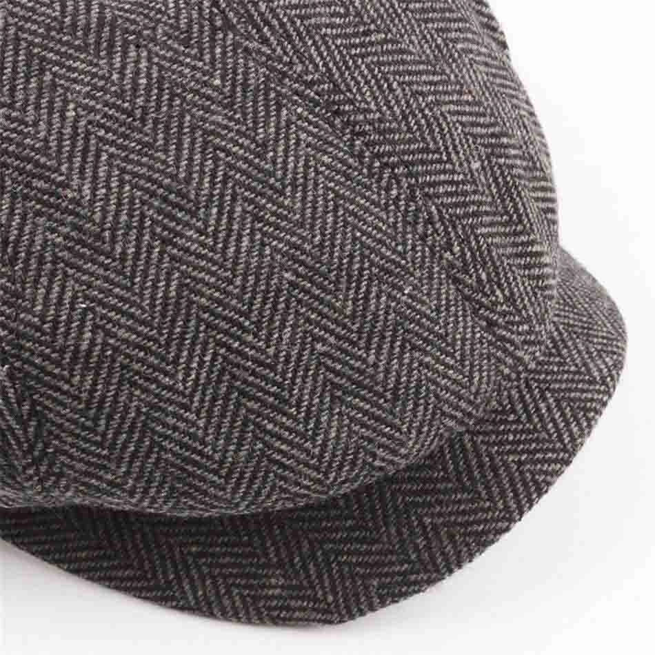 Casquette Gavroche en Coton à Chevrons - Faubourg 3