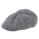Casquette Gavroche en Coton à Pied-de-Poule - Pepita
