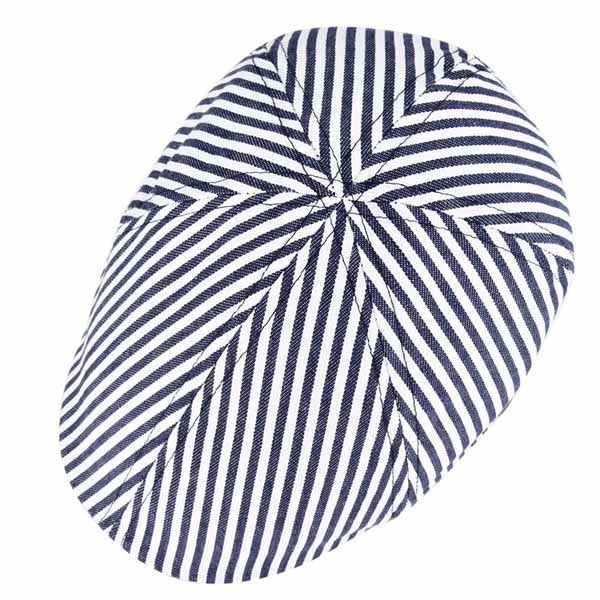 Casquette Gavroche en Coton à Rayures - Cabotage 5