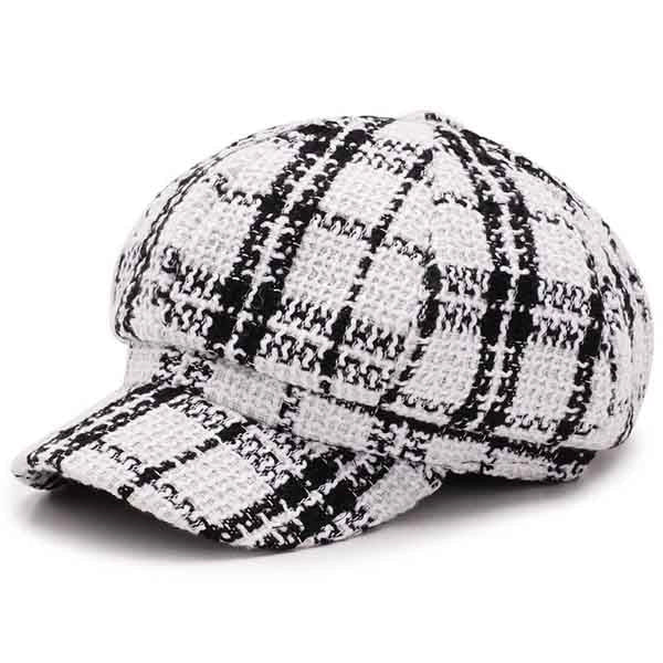 Casquette Gavroche en Coton à Rayures - Luminelle 1
