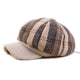 Casquette Gavroche en Coton à Rayures - Madrigal
