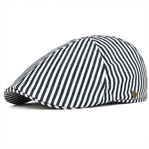 Casquette Gavroche en Coton à Rayures - Sarajevo 1