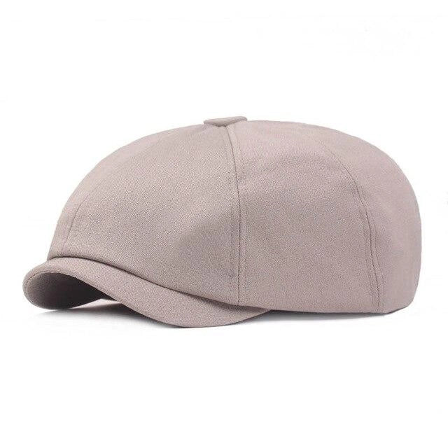 Casquette Gavroche en Coton Bio - Cendrée 1
