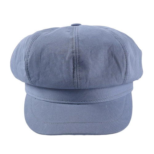 Casquette Gavroche en Coton Bleu - Indigane 3