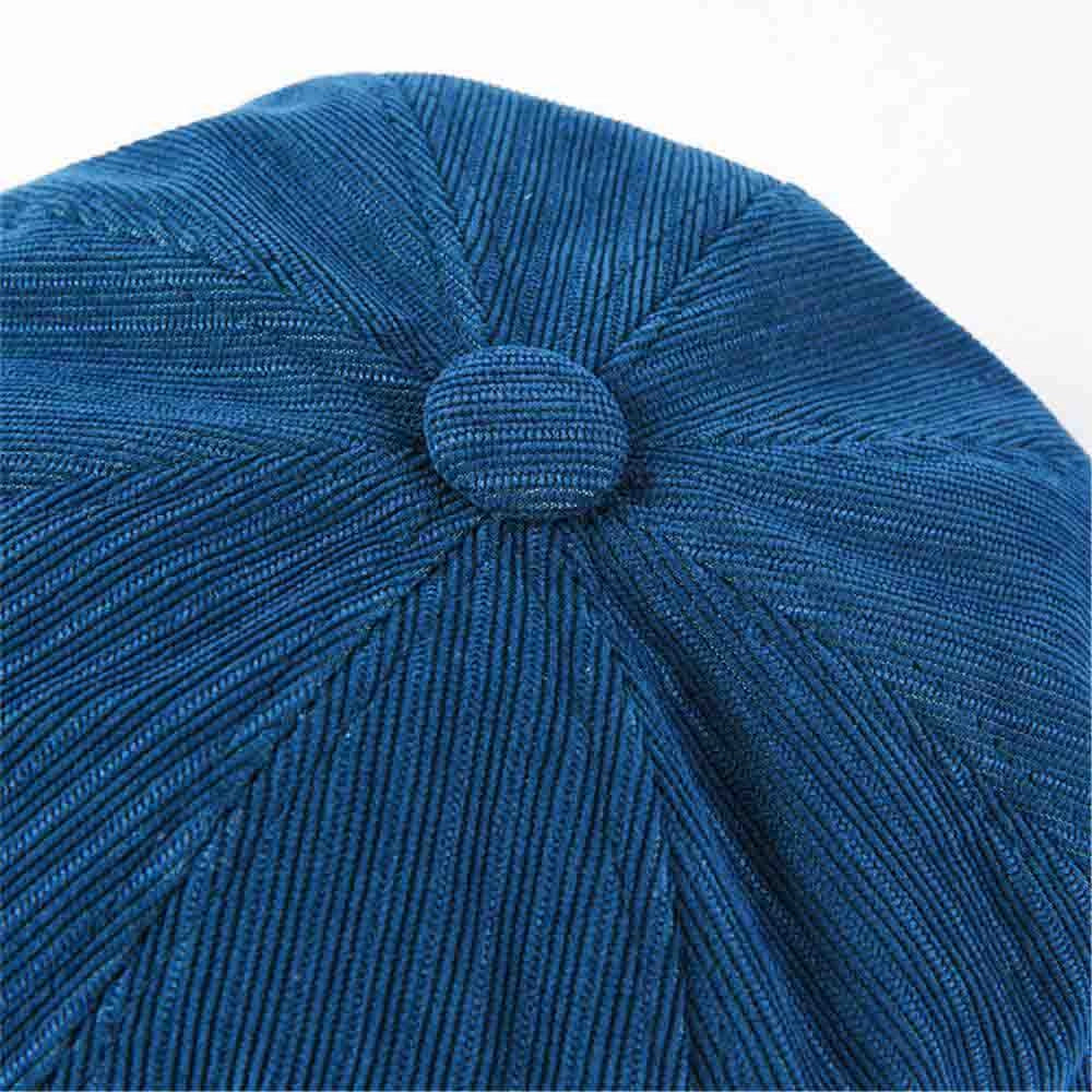 Casquette Gavroche en Coton Bleu - Indigelle 2
