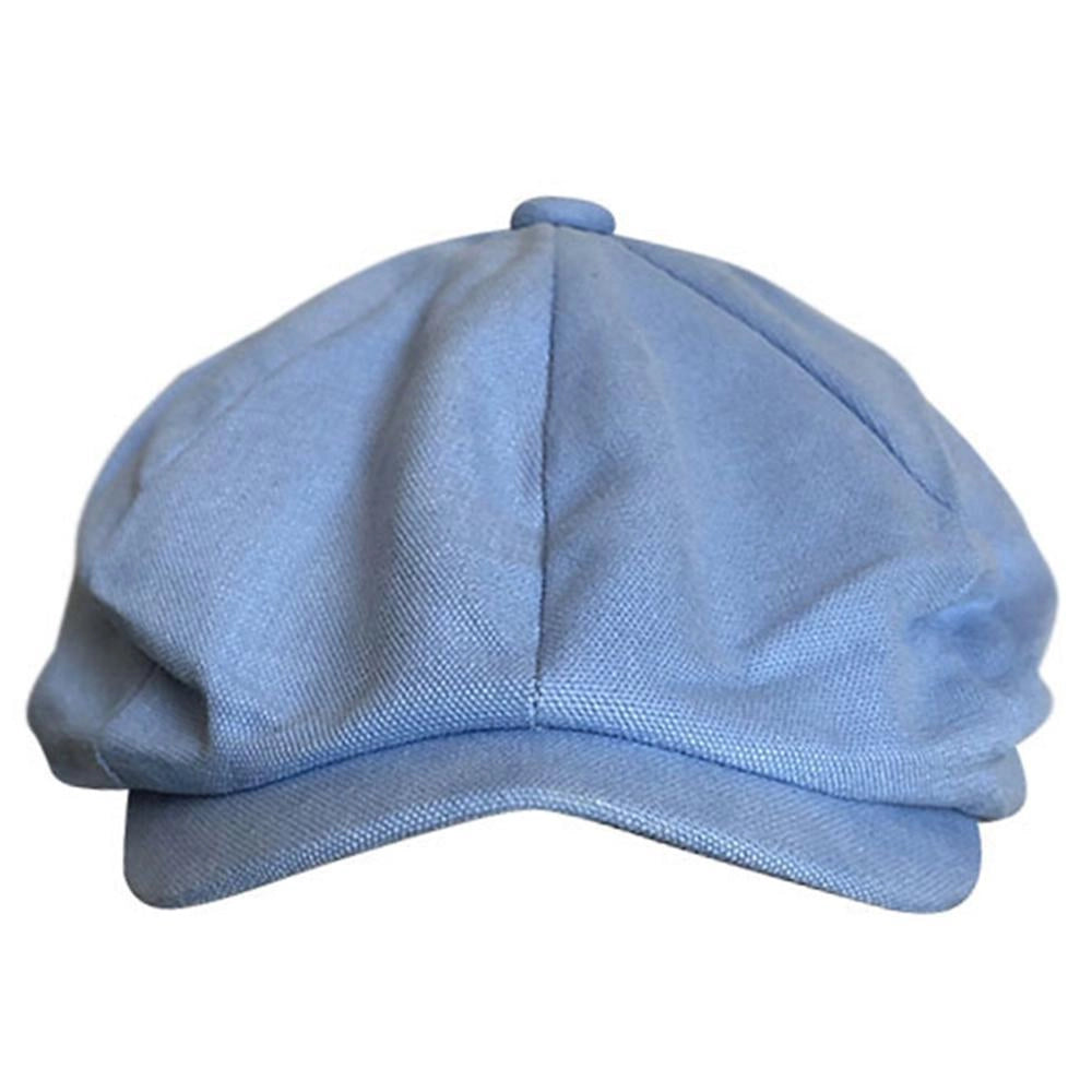 Casquette Gavroche en Coton - Céleste 1
