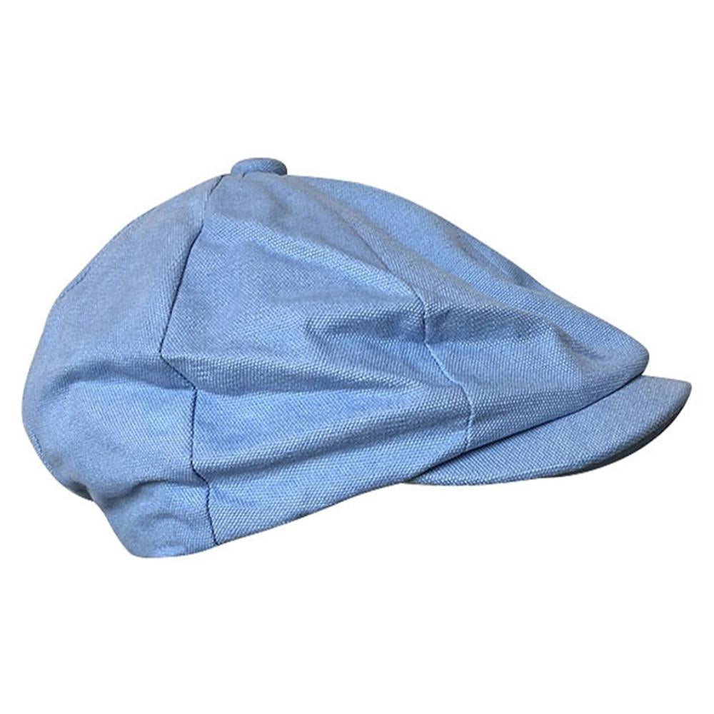 Casquette Gavroche en Coton - Céleste 3