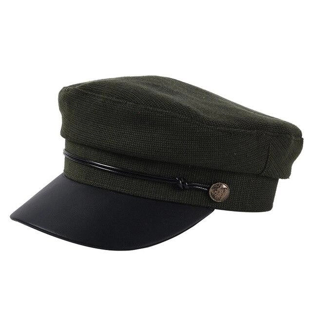 Casquette Gavroche en Coton - Kakiport 1
