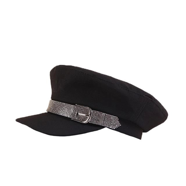 Casquette Gavroche en Coton Marin - Choteau 1