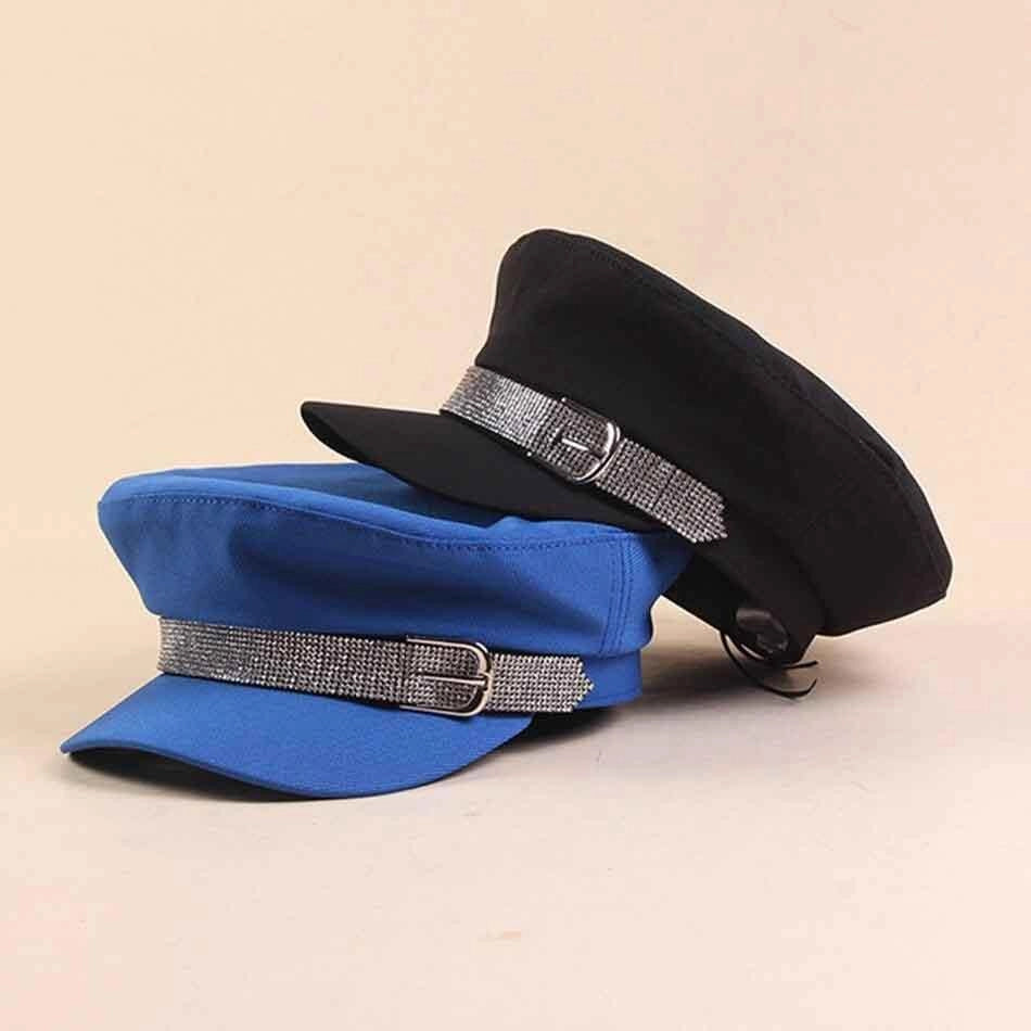 Casquette Gavroche en Coton Marin - Choteau 3