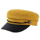 Casquette Gavroche en Coton Marin - Moutardor