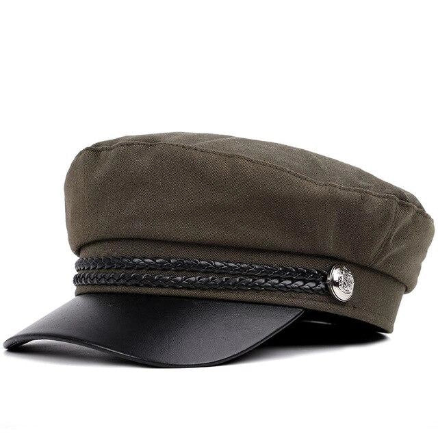 Casquette Gavroche en Coton Marin - Portuaire 1