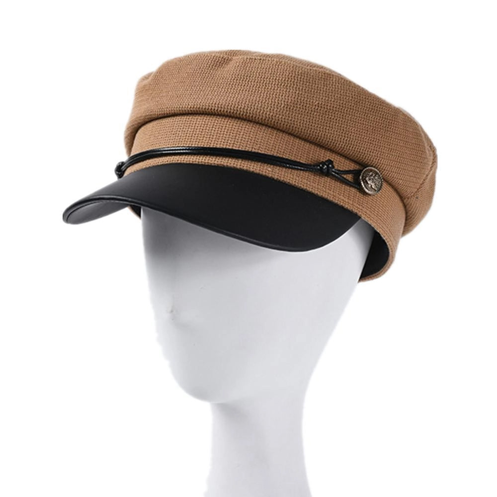 Casquette Gavroche en Coton Marin - Sirot 2