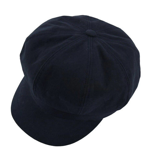 Casquette Gavroche en Coton Noir - Éboulis 3