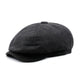 Casquette Gavroche en Coton Noir - Gotham