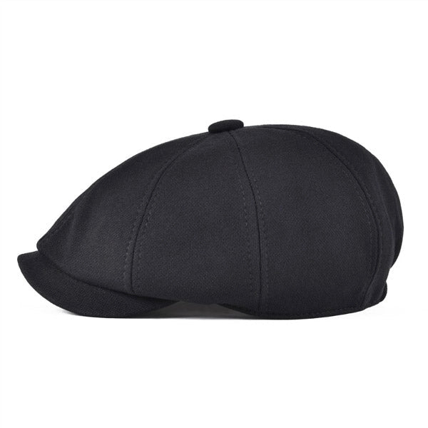 Casquette Gavroche en Coton Noir - Noxmere 2