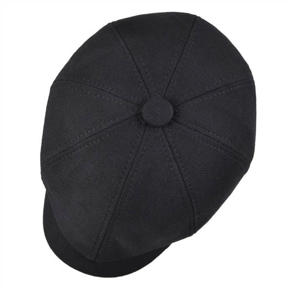 Casquette Gavroche en Coton Noir - Noxmere 3