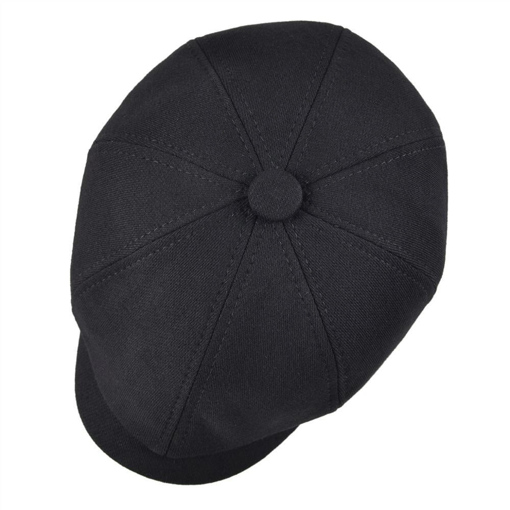 Casquette Gavroche en Coton Noir - Sélénien 5