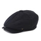 Casquette Gavroche en Coton - Onyx
