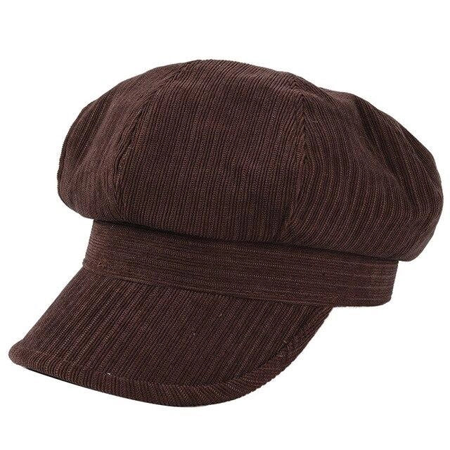 Casquette Gavroche en Coton Velours - Caféine 1