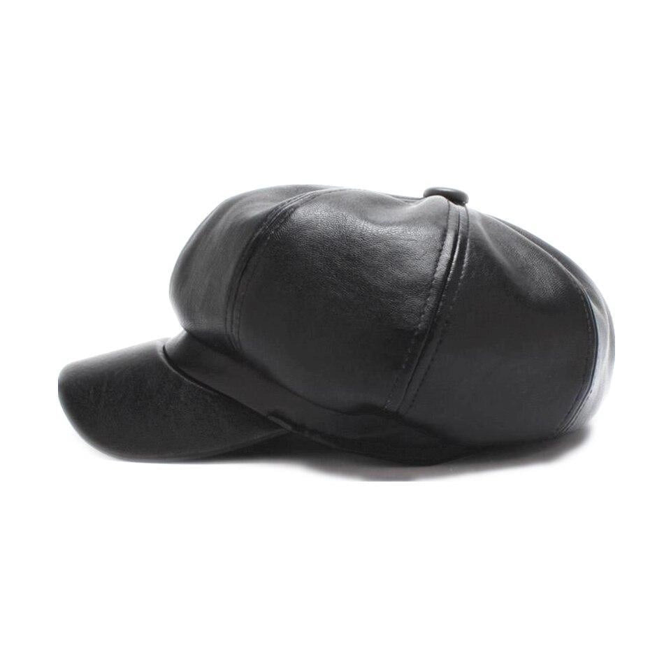 Casquette Gavroche en Cuir - Mafioso 2