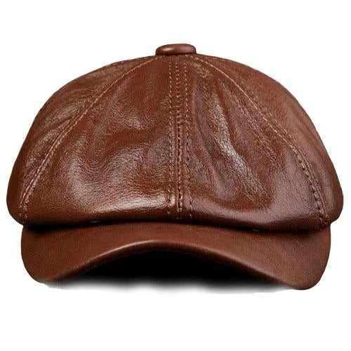 Casquette Gavroche en Cuir - Maroquinier 1