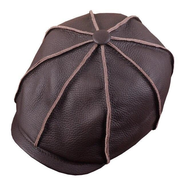 Casquette Gavroche en Cuir - Muscadin 1