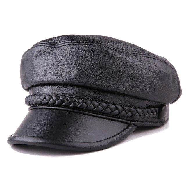 Casquette Gavroche en Cuir - Nautilus 1
