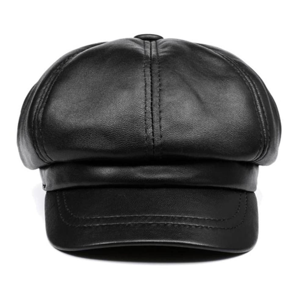 Casquette Gavroche en Cuir - Ombreuse 2