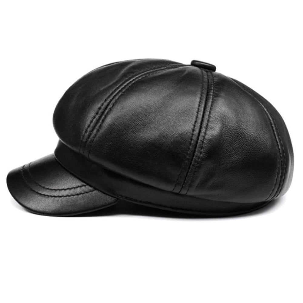 Casquette Gavroche en Cuir - Ombreuse 3