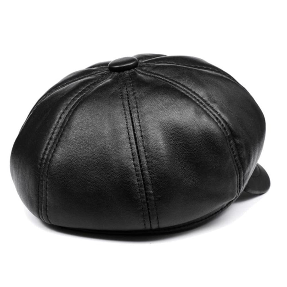 Casquette Gavroche en Cuir - Ombreuse 4