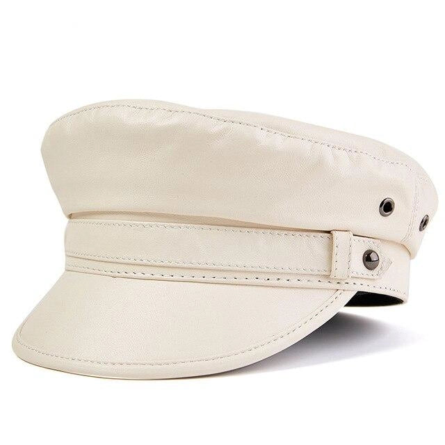 Casquette Gavroche en Cuir - Opalin 1