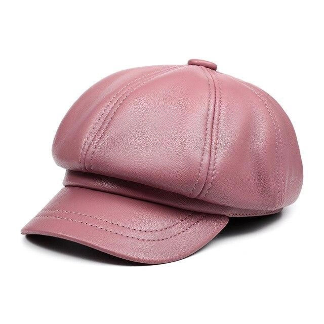 Casquette Gavroche en Cuir - Rosebud 1