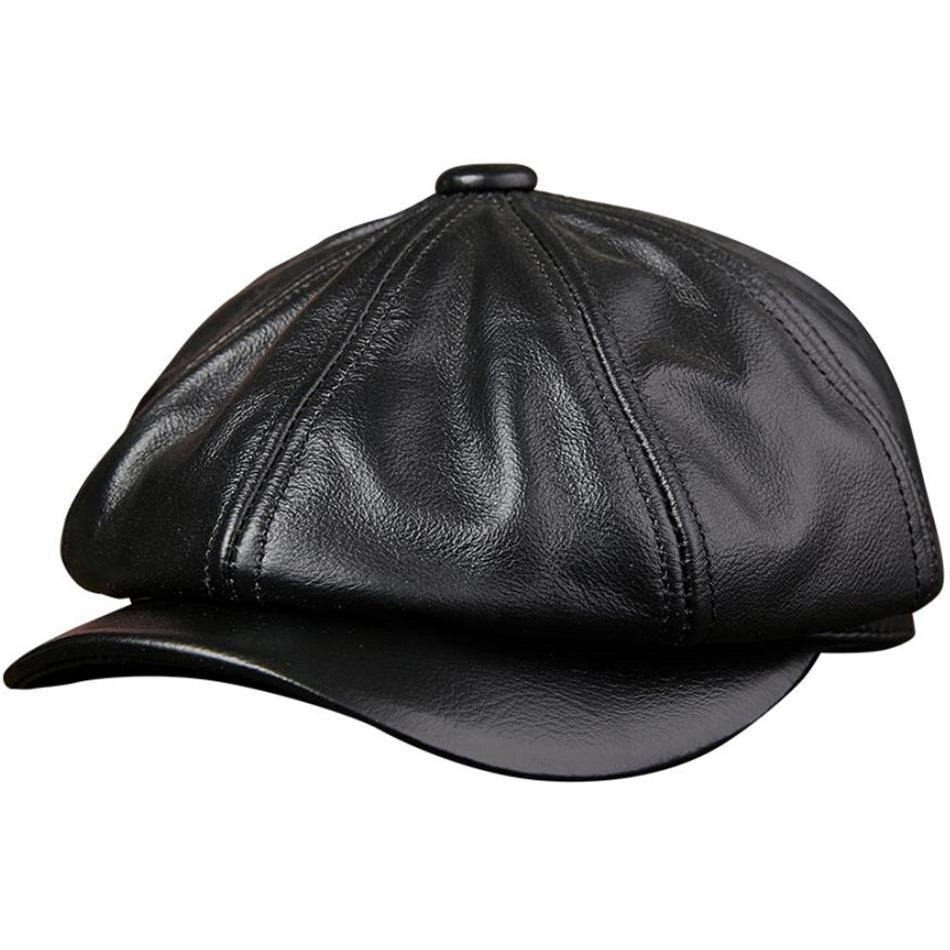 Casquette Gavroche en Cuir - Ruelle 1