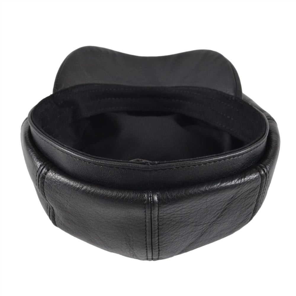 Casquette Gavroche en Cuir - Sépulcral 5