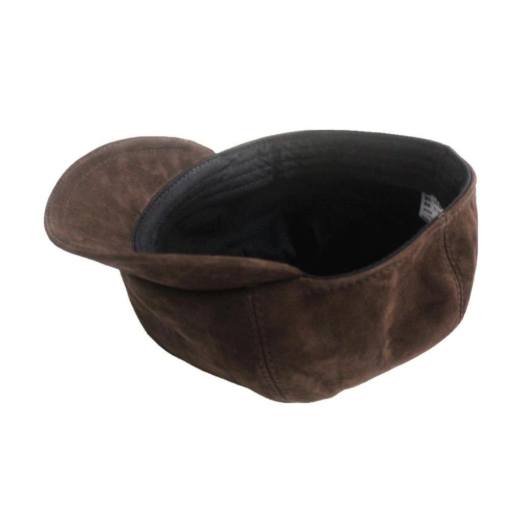 Casquette Gavroche en Cuir Suédé - Bootlegger 3