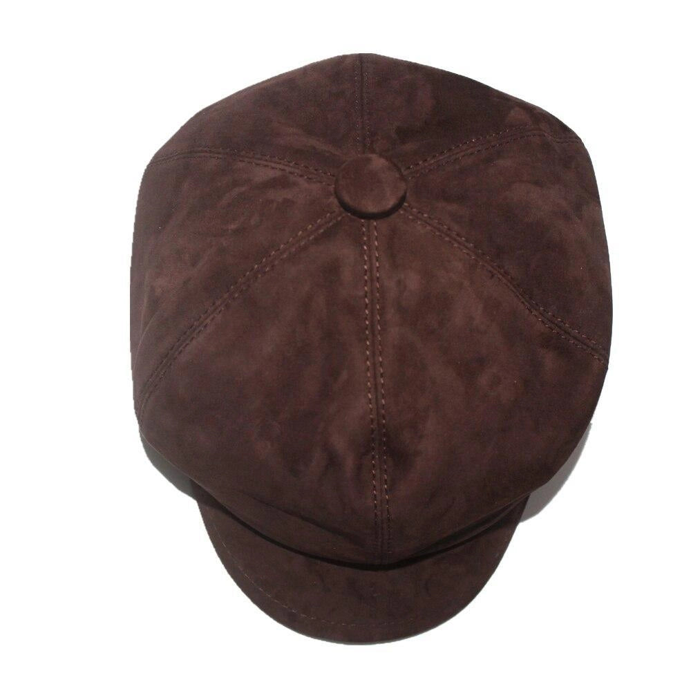Casquette Gavroche en Cuir Suédé - Bootlegger 4