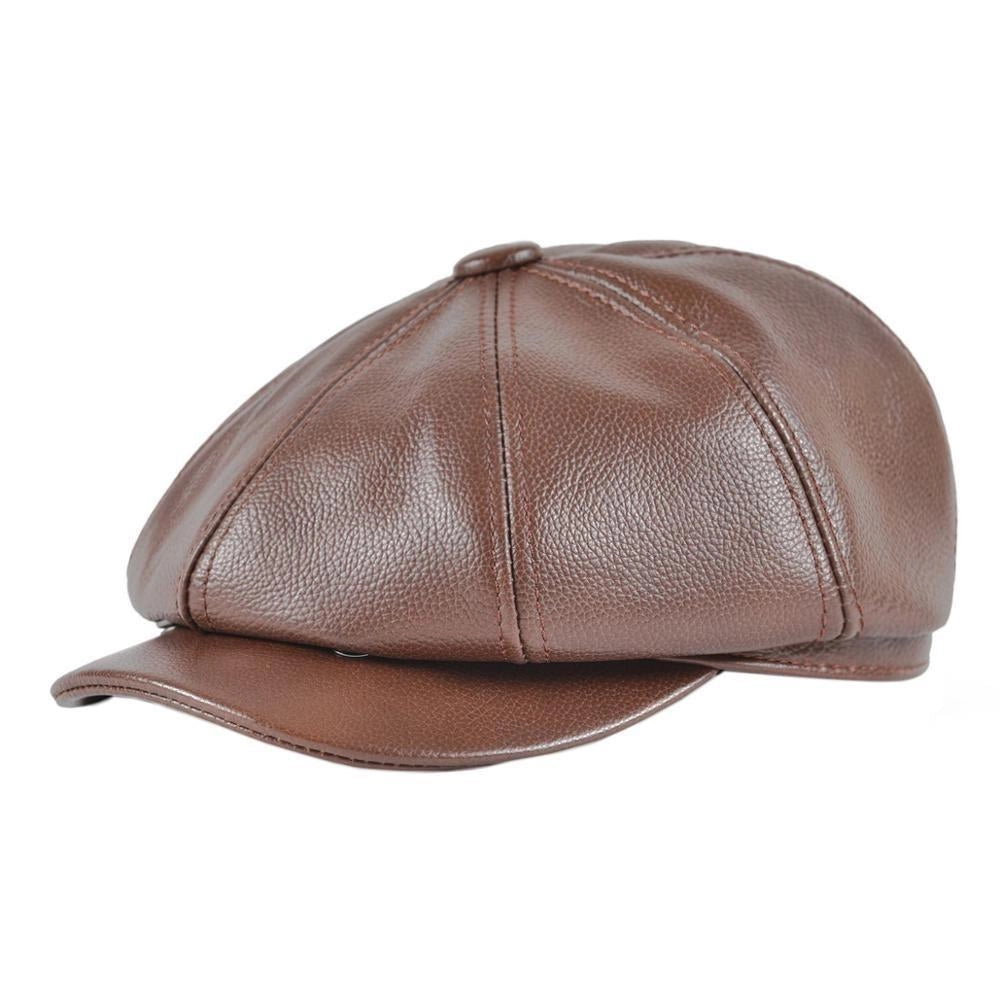 Casquette Gavroche en Cuir - Tannerwood 1