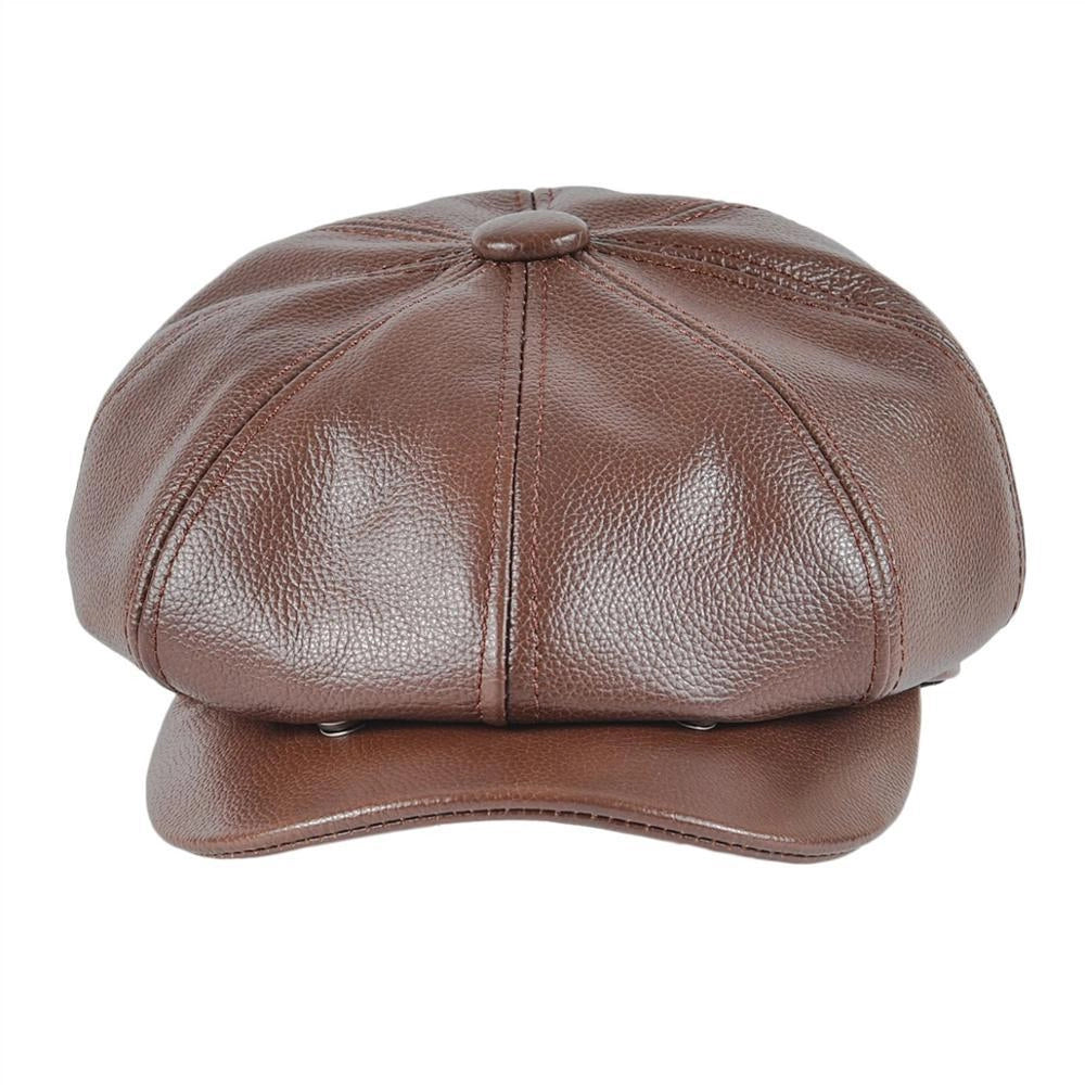Casquette Gavroche en Cuir - Tannerwood 2