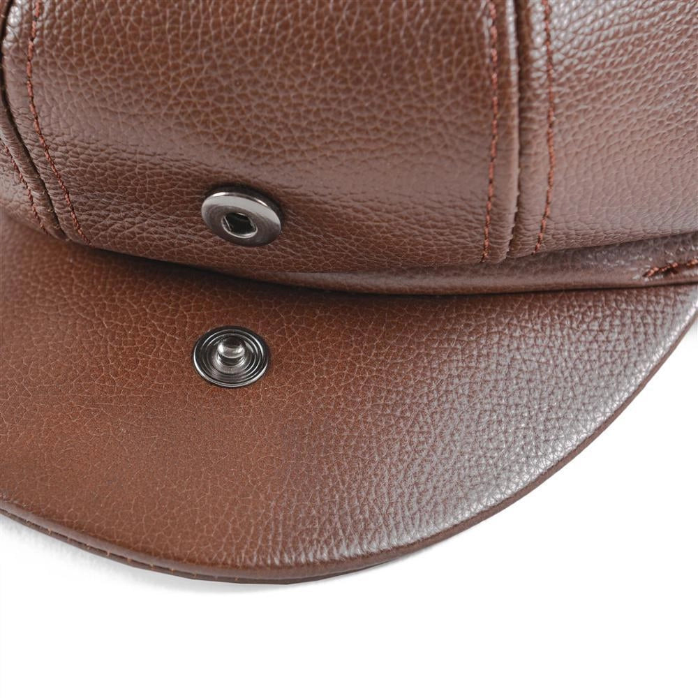 Casquette Gavroche en Cuir - Tannerwood 3