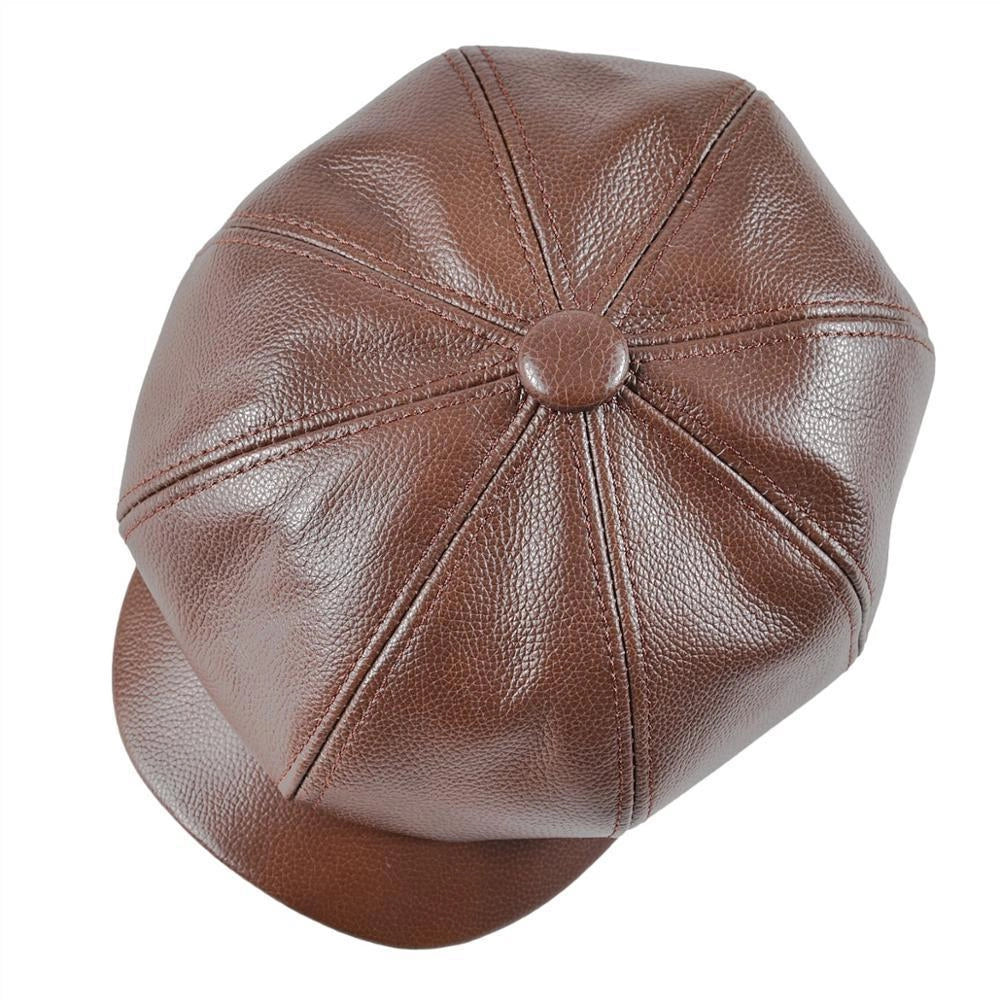 Casquette Gavroche en Cuir - Tannerwood 4