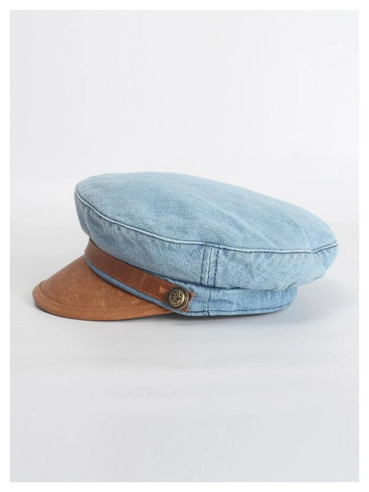 Casquette Gavroche en Denim - Denimor 2