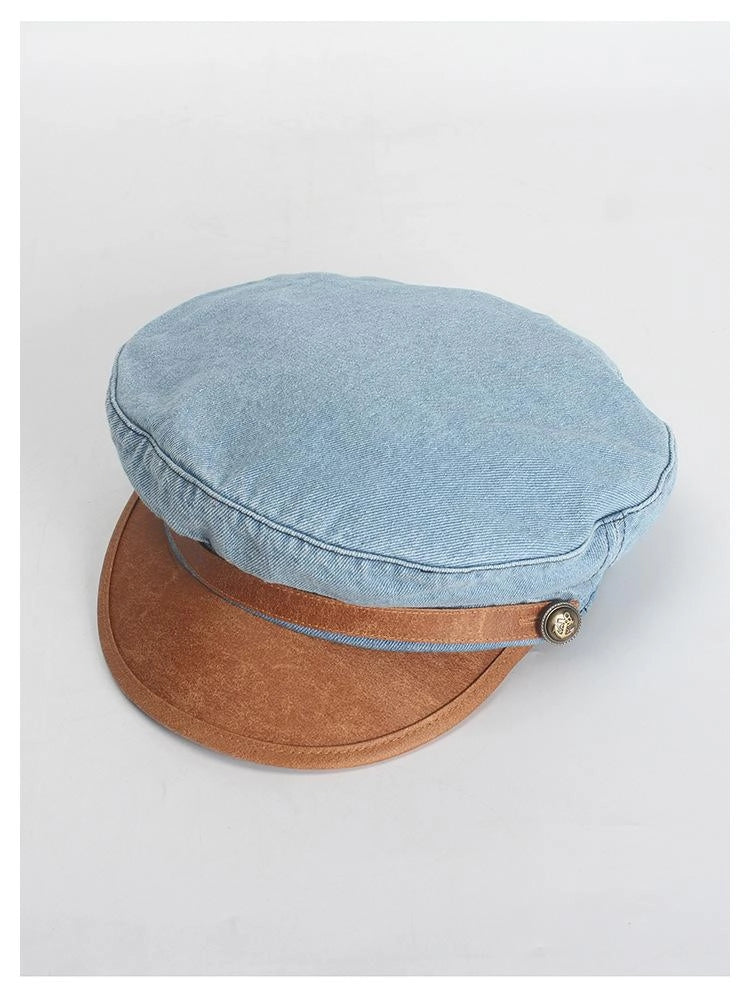 Casquette Gavroche en Denim - Denimor 4